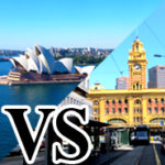 Melbourne ou Sydney