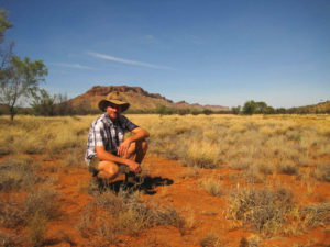 Chris Barnes Brolga in the outback Alice Springs