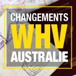 Changements WHV Australie