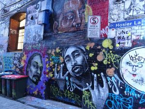 Graffitis à Melbourne