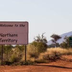 Road sign australie queensland